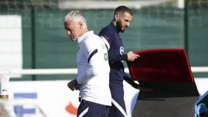 Deschamps - Benzema Deschamps - Benzema