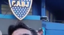El "clon" de Cavani que es hincha de Boca y es furor en redes El "clon" de Cavani que es hincha de Boca y es furor en redes