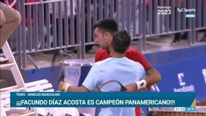 Juegos Panamericanos 2023: Facundo Díaz Acosta, medalla dorada en Santiago Juegos Panamericanos 2023: Facundo Díaz Acosta, medalla dorada en Santiago