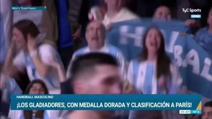 Los Gladiadores, dorados y a los Juegos Olímpicos tras aplastar a Brasil en los Juegos Panamericanos 2023 Los Gladiadores, dorados y a los Juegos Olímpicos tras aplastar a Brasil en los Juegos Panamericanos 2023