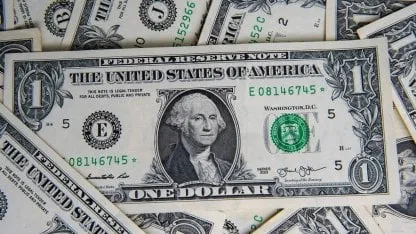 Billete un dólares Billete un dólares