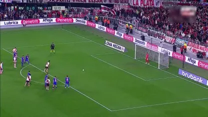 River vs. Tigre: el gol de penal de Miguel Borja (1-0) River vs. Tigre: el gol de penal de Miguel Borja (1-0)