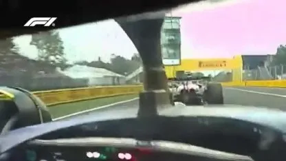 El paso a paso de los sobrepasos de Colapinto en Monza El paso a paso de los sobrepasos de Colapinto en Monza