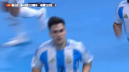 Matías Rosa hizo el gol del triunfo para Argentina vs. Afganistán Matías Rosa hizo el gol del triunfo para Argentina vs. Afganistán