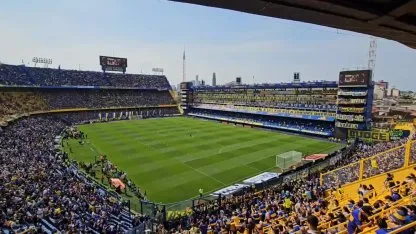 La Bombonera calienta el Supeclásico La Bombonera calienta el Supeclásico