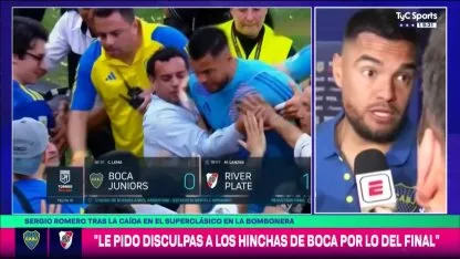 El descargo de Romero tras su pelea con plateístas: "Me puteó con tantas ganas que me encontró" El descargo de Romero tras su pelea con plateístas: "Me puteó con tantas ganas que me encontró"