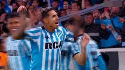 Racing vs. Athletico Paranaense: el gol de Agustín Almendra (1-0) Racing vs. Athletico Paranaense: el gol de Agustín Almendra (1-0)