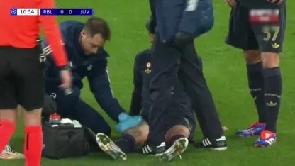 La lesión de Nico González ante el RB Leipzig La lesión de Nico González ante el RB Leipzig