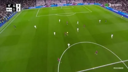 GOL DE BARCELONA: Lewandowski marcó ante Real Madrid (2-0) GOL DE BARCELONA: Lewandowski marcó ante Real Madrid (2-0)