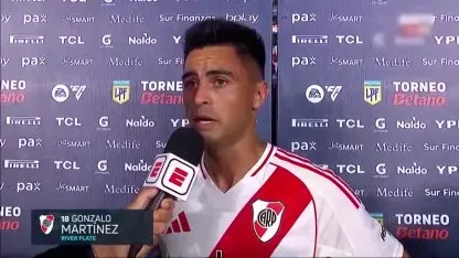 Pity Martínez, sobre su vuelta, el dolor por la eliminación en la Libertadores y la pelea en la Liga Profesional Pity Martínez, sobre su vuelta, el dolor por la eliminación en la Libertadores y la pelea en la Liga Profesional