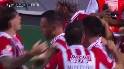 El gol de penal de Balboa para Unión vs. Talleres El gol de penal de Balboa para Unión vs. Talleres