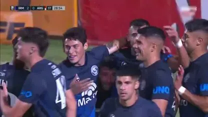 El gol de Ramis que hizo que Independiente Rivadavia estire la ventaja ante Argentinos Juniors El gol de Ramis que hizo que Independiente Rivadavia estire la ventaja ante Argentinos Juniors