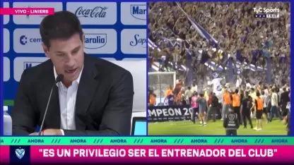 La confesión de Sebastián Domínguez al asumir en Vélez: " Ya como jugador mi objetivo era ser en algún momento entrenador de este club" La confesión de Sebastián Domínguez al asumir en Vélez: " Ya como jugador mi objetivo era ser en algún momento entrenador de este club"
