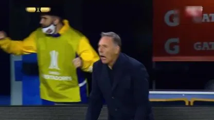 El gol de Boca a Mineiro anulado por Rojas El gol de Boca a Mineiro anulado por Rojas