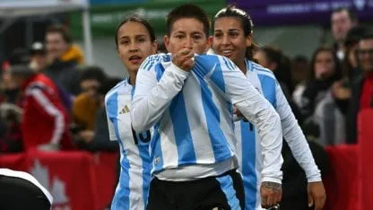 Argentina logró un histórico triunfo sobre Canadá