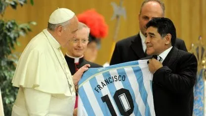 Papa Francisco - Diego Armando Maradona Papa Francisco - Diego Armando Maradona