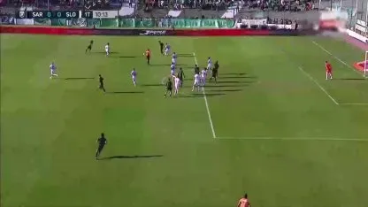El fallo de Frías que casi pone el primero para Sarmiento El fallo de Frías que casi pone el primero para Sarmiento
