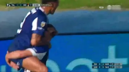 Con este gol de Galarza, Talleres le gana 1-0 a Instituto. Con este gol de Galarza, Talleres le gana 1-0 a Instituto.