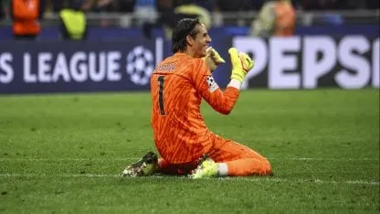 Yann Sommer en la semifinal de la Champions League Yann Sommer en la semifinal de la Champions League